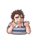 糸目男子（個別スタンプ：15）