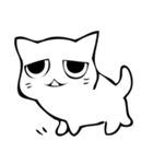 困り顔の猫スタンプ【4月・5月】（個別スタンプ：17）