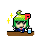 ピクセルピコのピーちゃん(仮)8bitスタンプ（個別スタンプ：12）