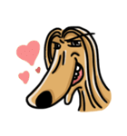 the Arrogant Afghan Hound（個別スタンプ：27）