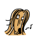 the Arrogant Afghan Hound（個別スタンプ：29）