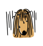 the Arrogant Afghan Hound（個別スタンプ：31）