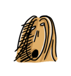 the Arrogant Afghan Hound（個別スタンプ：32）