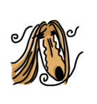 the Arrogant Afghan Hound（個別スタンプ：33）