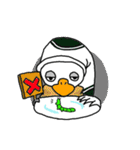 The Duck's Name is Half-eyes PART2（個別スタンプ：4）