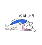 魚の中の猫（個別スタンプ：17）