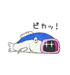 魚の中の猫（個別スタンプ：35）