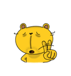 Tired Teddy（個別スタンプ：34）