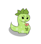 A Little Green Dinosaur（個別スタンプ：22）