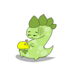 A Little Green Dinosaur（個別スタンプ：33）