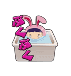 うさぎ女子♪（個別スタンプ：8）