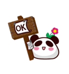 Butter Panda (English)（個別スタンプ：5）