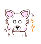 Lucky犬レオと毎日一緒に（個別スタンプ：9）