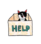 Slum Cat Illustration（個別スタンプ：30）