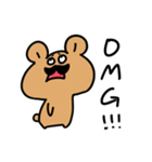 Moustache Bear（個別スタンプ：27）