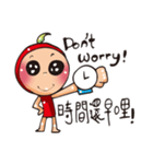 The Kitchen War - Apple Monkey（個別スタンプ：9）