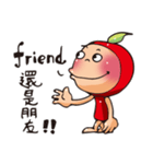 The Kitchen War - Apple Monkey（個別スタンプ：13）