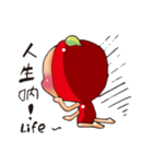 The Kitchen War - Apple Monkey（個別スタンプ：20）