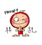 The Kitchen War - Apple Monkey（個別スタンプ：27）