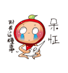 The Kitchen War - Apple Monkey（個別スタンプ：30）