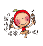 The Kitchen War - Apple Monkey（個別スタンプ：31）