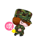 Taiwan female soldiers 2.0（個別スタンプ：6）
