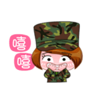 Taiwan female soldiers 2.0（個別スタンプ：32）