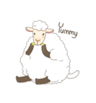 Fufu:The sheep (ENG version)（個別スタンプ：18）