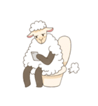 Fufu:The sheep (ENG version)（個別スタンプ：21）