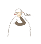 Fufu:The sheep (ENG version)（個別スタンプ：38）