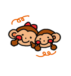 the life of monkey.（個別スタンプ：9）