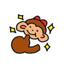 the life of monkey.（個別スタンプ：12）