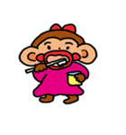 the life of monkey.（個別スタンプ：37）