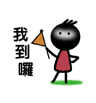 Headgear with No Mouth People（個別スタンプ：22）