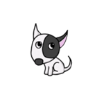 Boo_Black＆White puppy and his friend（個別スタンプ：1）