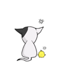 Boo_Black＆White puppy and his friend（個別スタンプ：8）