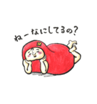 Healing DARUMA Miss DARUMARIKO（個別スタンプ：2）