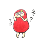Healing DARUMA Miss DARUMARIKO（個別スタンプ：7）