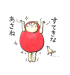 Healing DARUMA Miss DARUMARIKO（個別スタンプ：19）