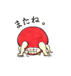 Healing DARUMA Miss DARUMARIKO（個別スタンプ：40）