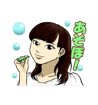 美女図鑑スタンプ（個別スタンプ：5）