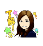 美女図鑑スタンプ（個別スタンプ：9）