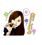 美女図鑑スタンプ（個別スタンプ：10）