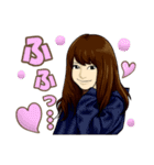 美女図鑑スタンプ（個別スタンプ：15）