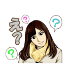 美女図鑑スタンプ（個別スタンプ：28）
