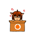 ほのぼのケモ耳家族暮らし（個別スタンプ：27）
