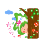 あたまがふくしまちゃん1（個別スタンプ：3）
