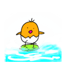 ぴよたの夏（個別スタンプ：14）