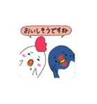 にわとり＆つばめ（個別スタンプ：11）