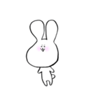 ぷにぷにあごうさぎ（個別スタンプ：1）